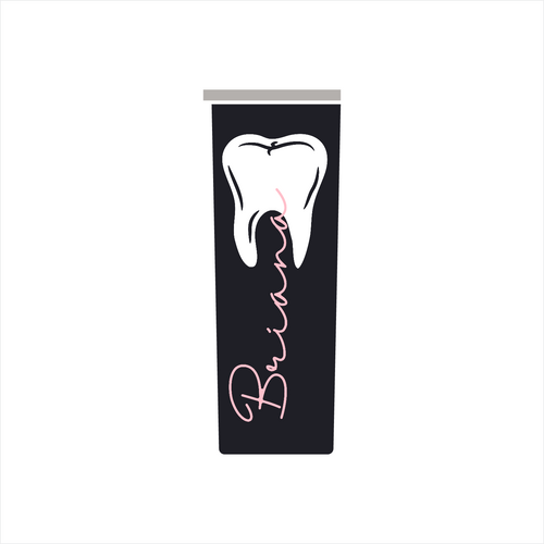 Briana - pink - white tooth