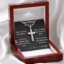 Load image into Gallery viewer, promise cross necklace